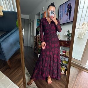 White House Black Market maxi dress, size S